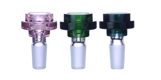 Clover Wheel 14mm Glass Bowl