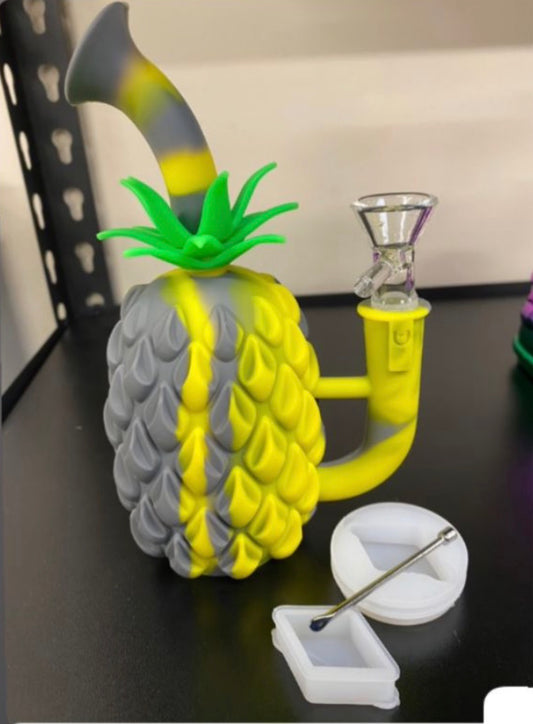 Pineapple Silicone Water Pipe