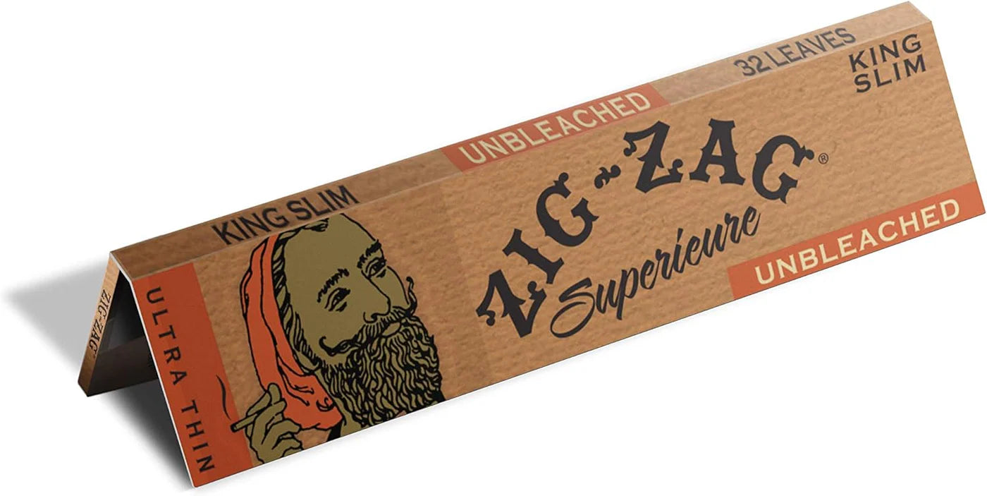 Zig Zag Unbleached King Slim