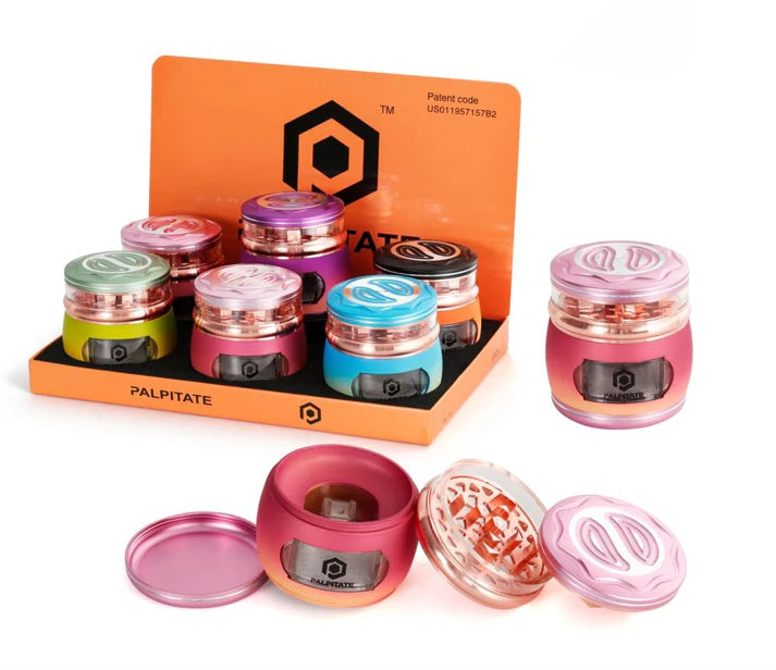 Palpitate 3 Stage Grinder with Clear Drawer