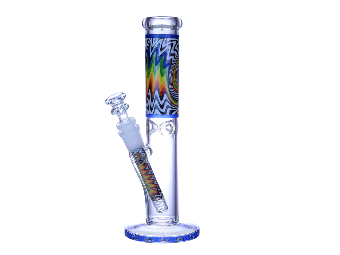 Clover 7MM Straight Glass Water Pipe