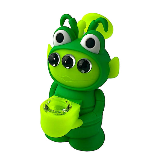 3 Eyed Monster Silicone Water Pipe