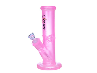 Clover 7mm Straight Glass Water Pipe