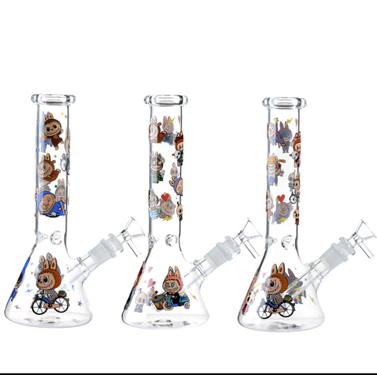 Labubu Graphic Water Pipe 10''