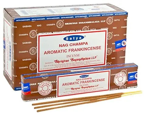 SATYA NAG CHAMPA AROMATIC FRANKINCENSE