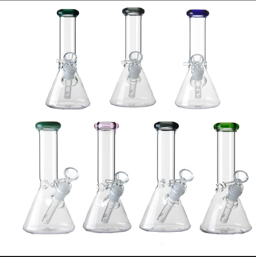 8in Glass Water Pipe with 14mm Bowl