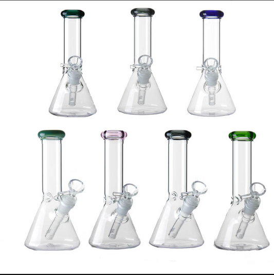 8in Glass Water Pipe with 14mm Bowl