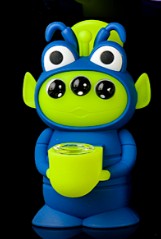 3 Eyed Monster Silicone Water Pipe