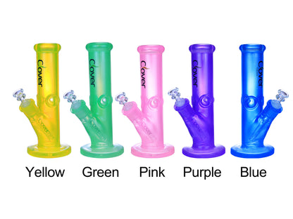 Clover 7mm Straight Glass Water Pipe