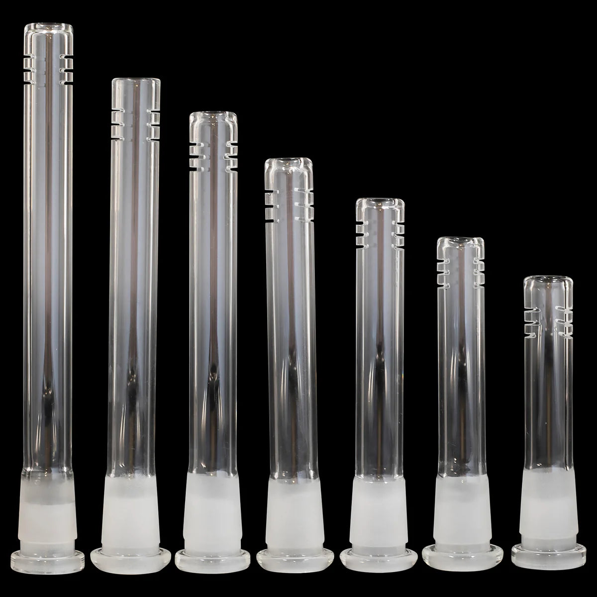 18mm to 14mm Glass Downstems 3-6"