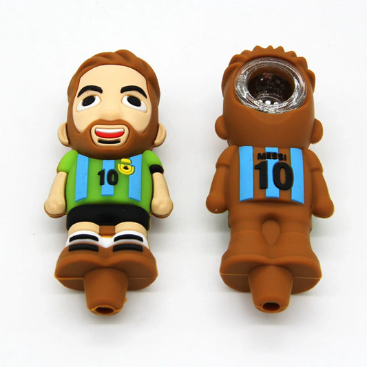 Messi Silicone Hand Pipe
