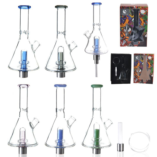New Fire Water Pipe Style Nectar Collector Kit