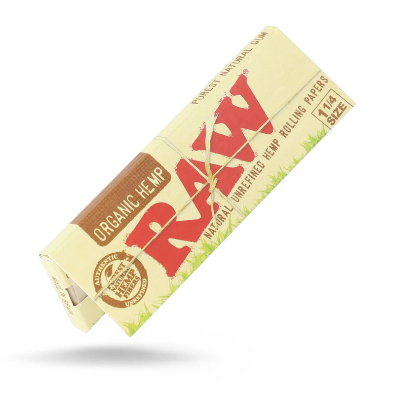 Raw Organic Hemp Rolling Papers 1 ¼