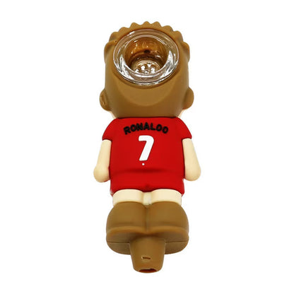 Ronaldo Silicone Hand Pipe