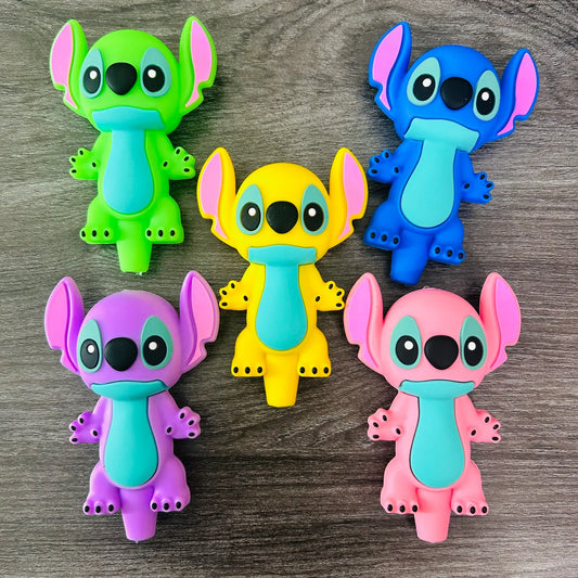 Stitch Silicone Hand Pipe
