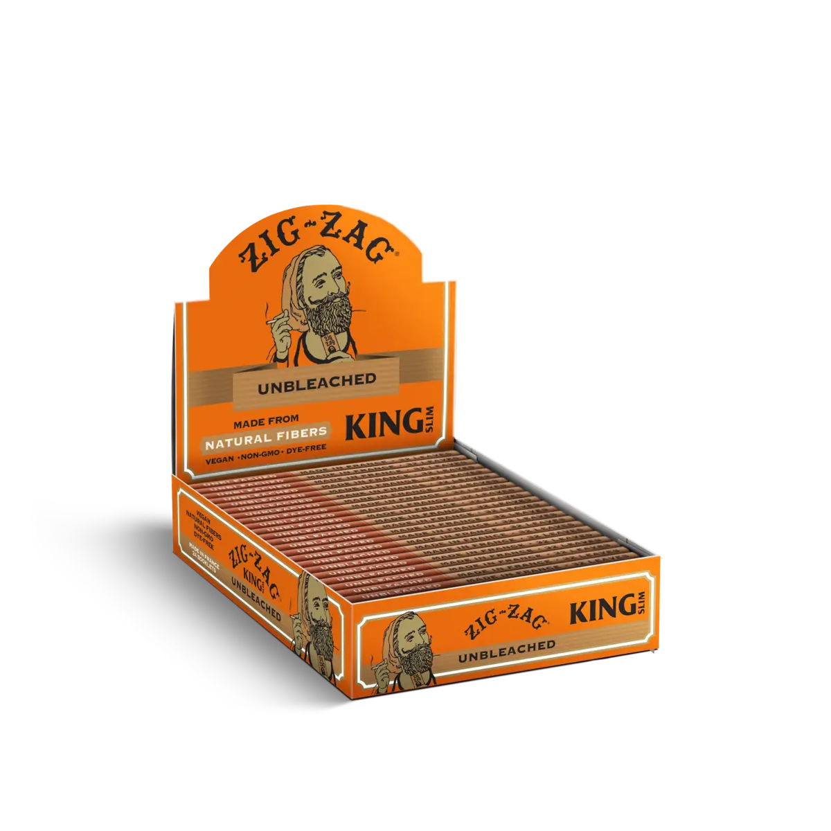 Zig Zag Unbleached King Slim