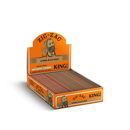 Zig Zag Unbleached King Slim